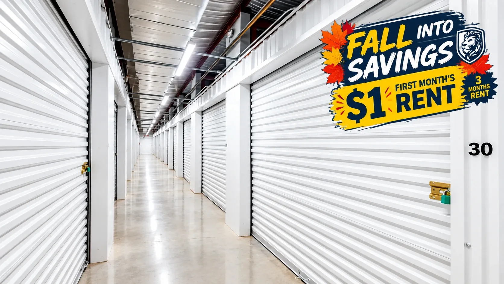 Storage Lion - 3rd Street, Kimberly Fall Savings